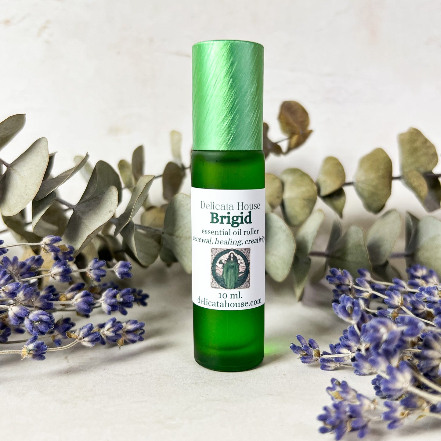 Brigid Roller - Saint Brigid Roller - Goddess Aromatherapy Roller