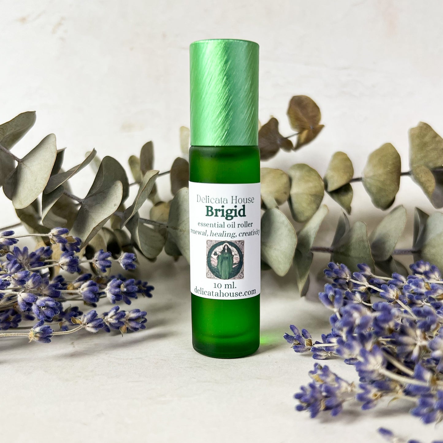 Brigid Roller - Saint Brigid Roller - Goddess Aromatherapy Roller