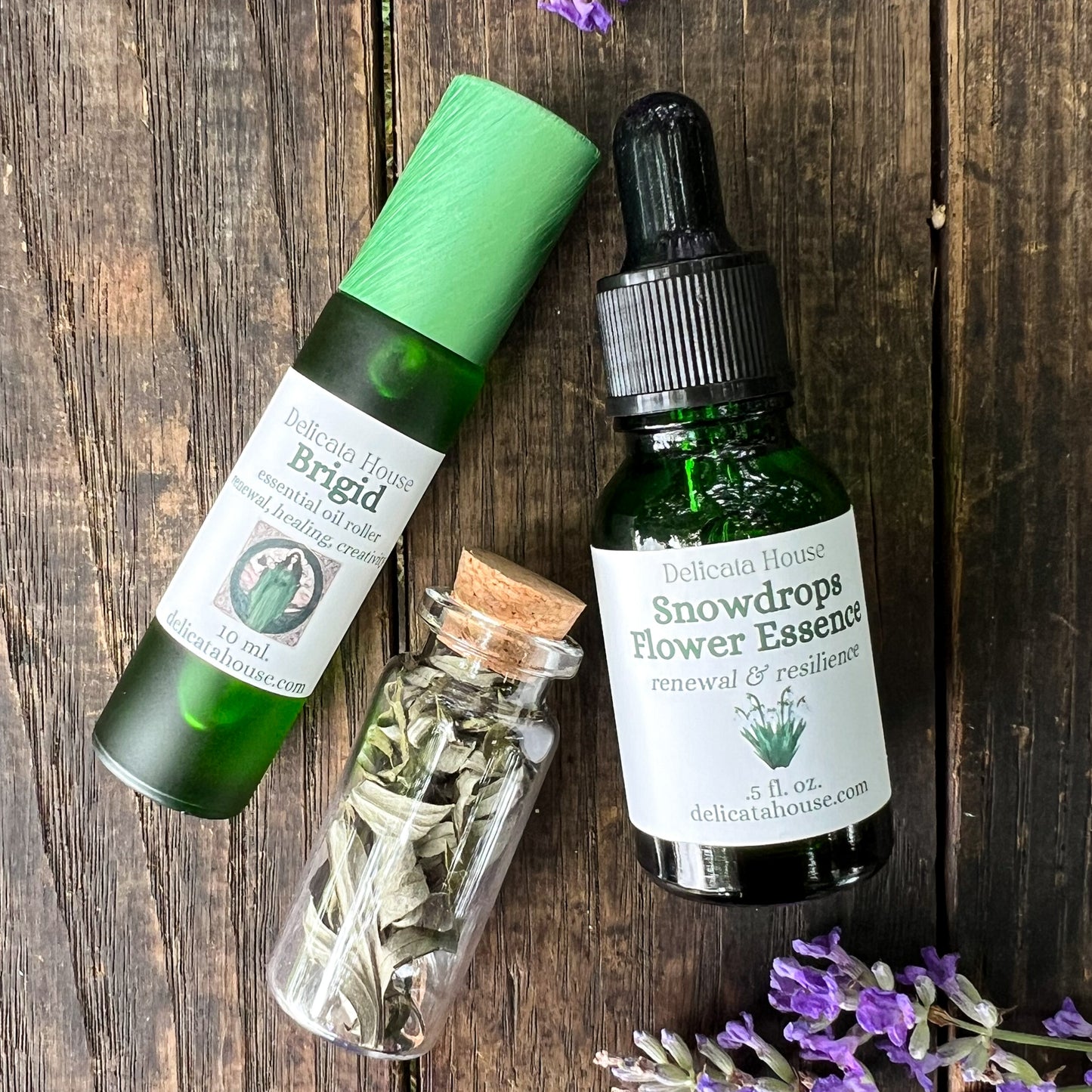 Brigid Gift Set - Goddess Brigid - Saint Brigid - Goddess Ritual Set