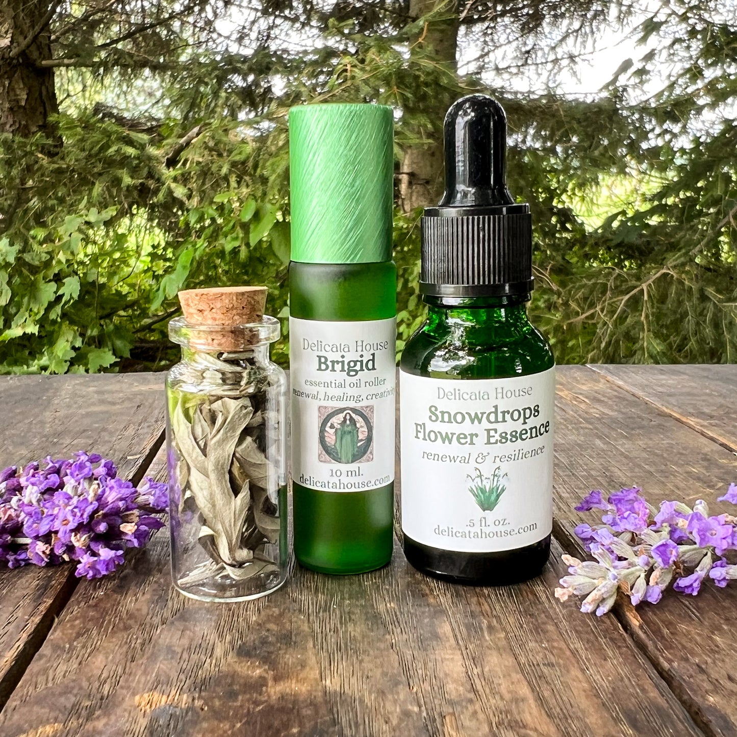 Brigid Gift Set - Goddess Brigid - Saint Brigid - Goddess Ritual Set