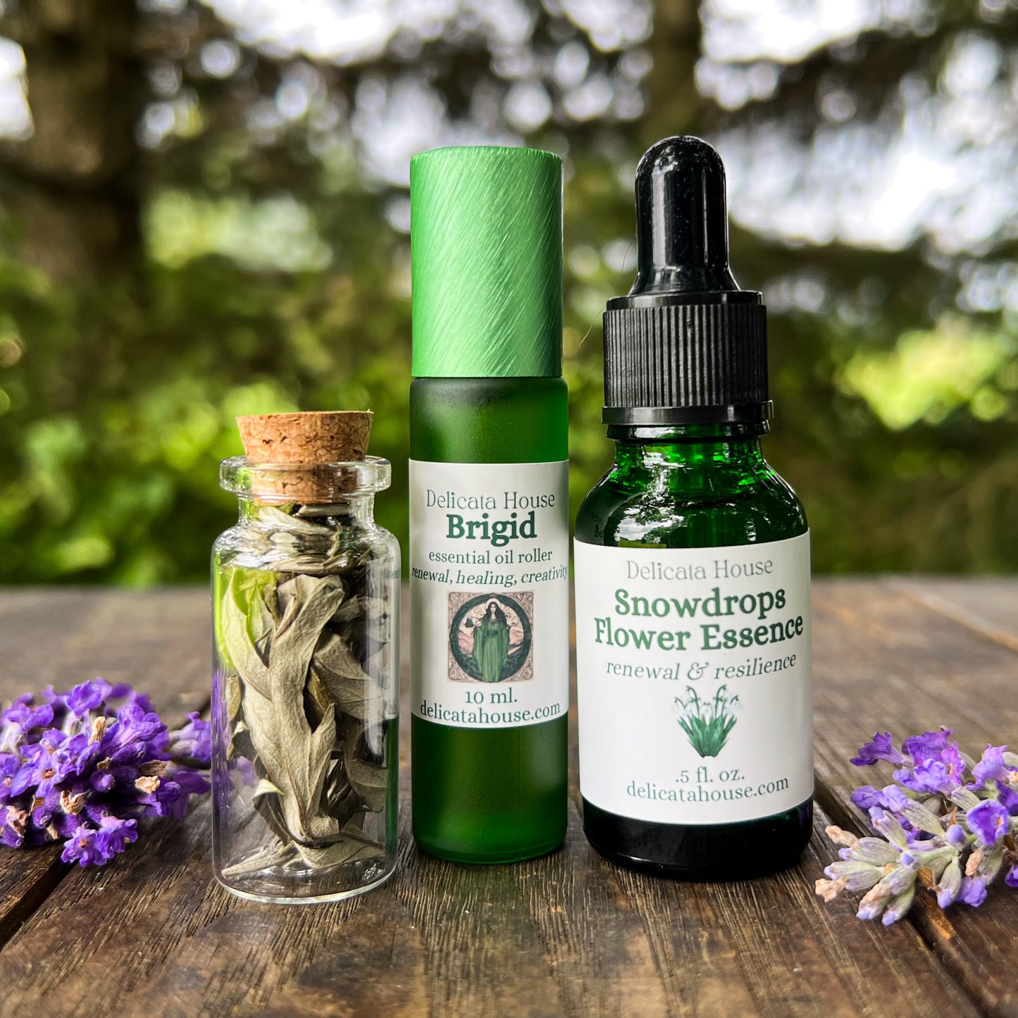 Brigid Gift Set - Goddess Brigid - Saint Brigid - Goddess Ritual Set