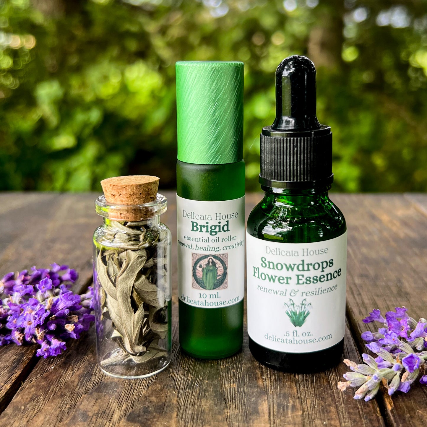 Brigid Gift Set - Goddess Brigid - Saint Brigid - Goddess Ritual Set
