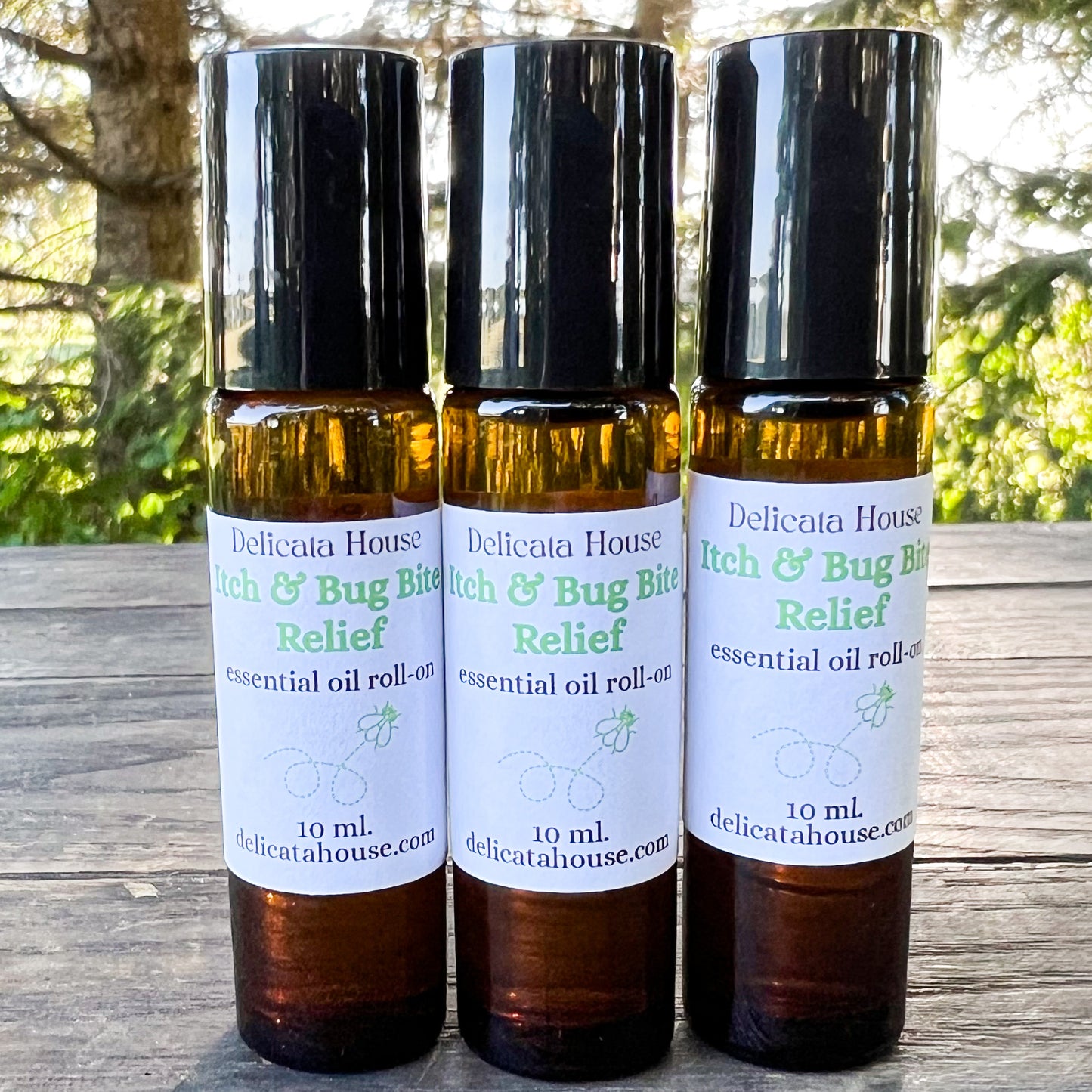 Itch & Bug Bite Relief Roller - essential oil roller for bug bites & itchy skin