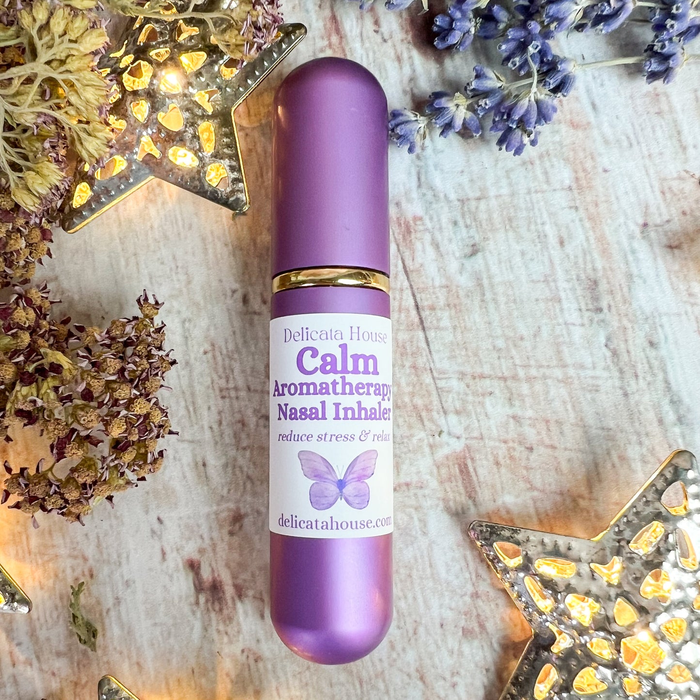 Calm Aromatherapy Nasal Inhaler - Aromatherapy for Calm, Stress Relief & Relaxation