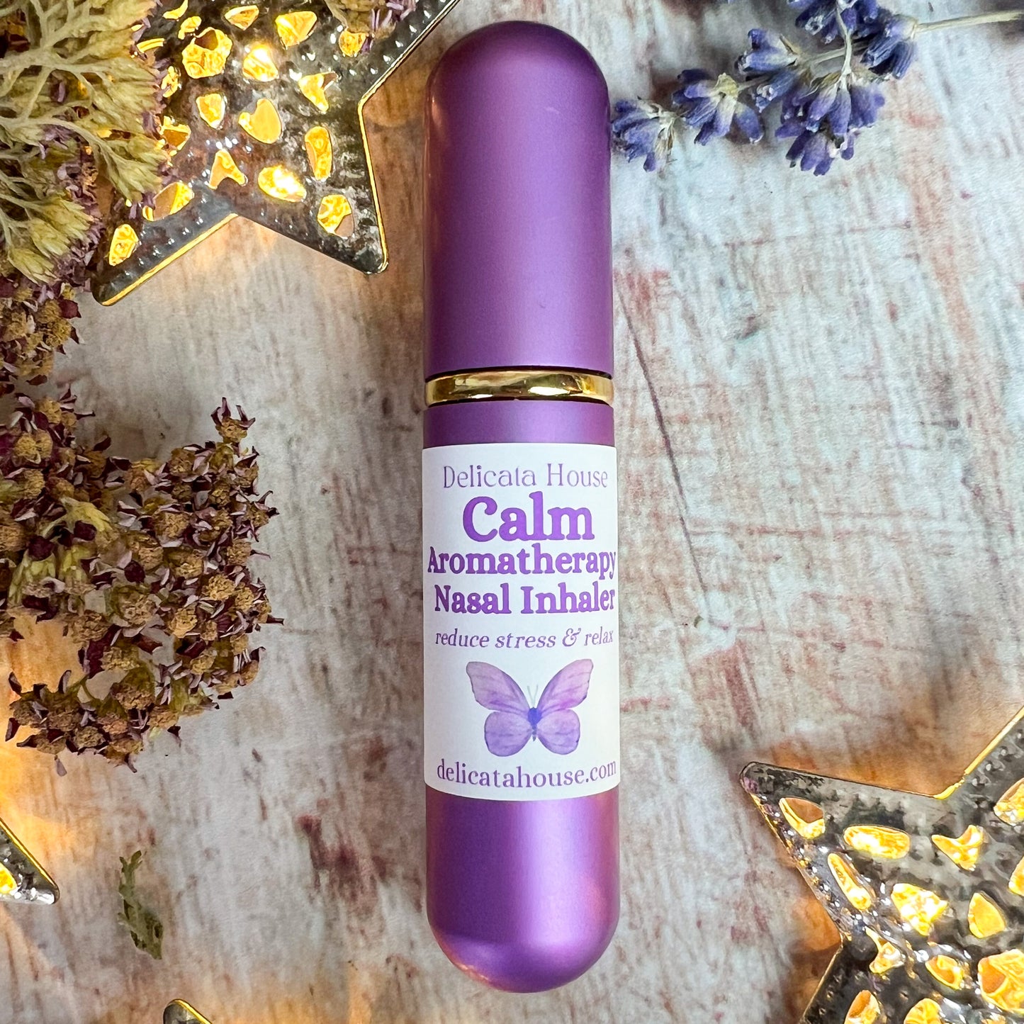 Calm Aromatherapy Nasal Inhaler - Aromatherapy for Calm, Stress Relief & Relaxation