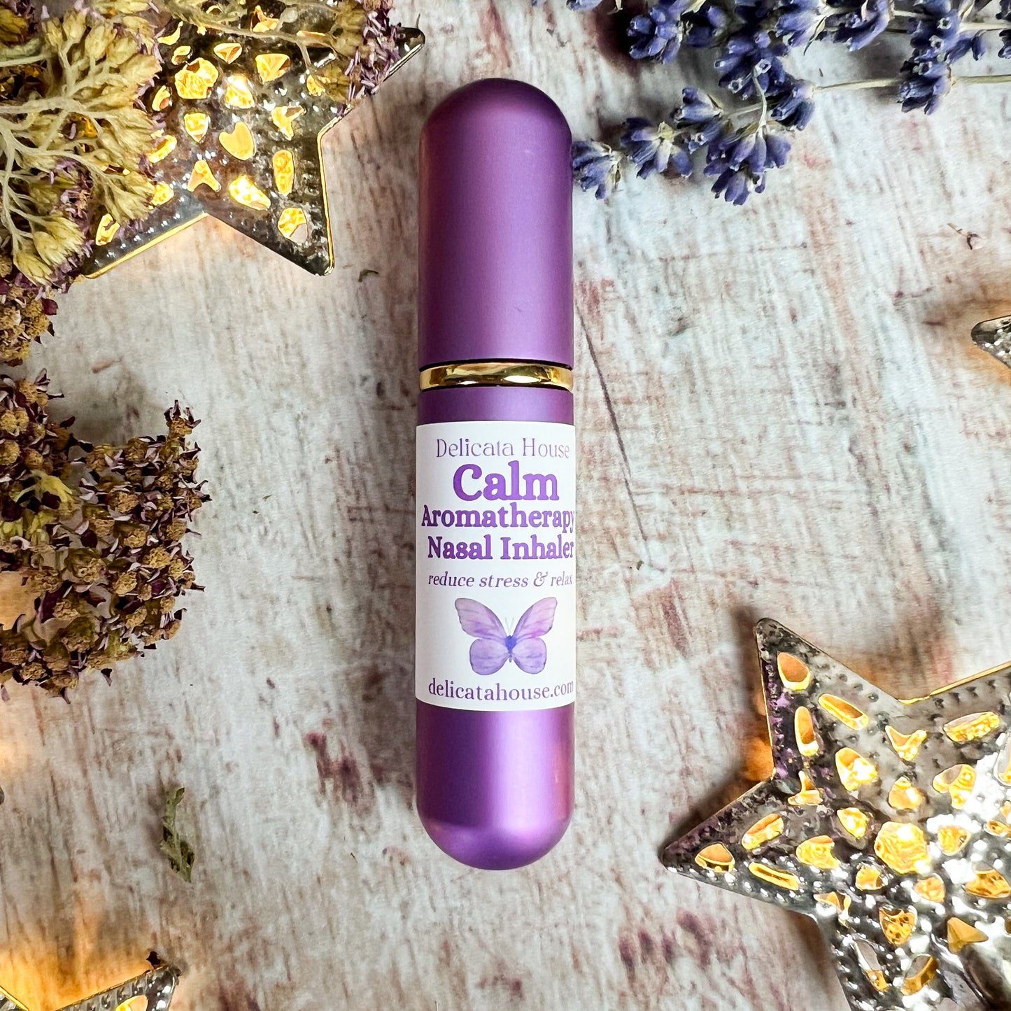 Calm Aromatherapy Nasal Inhaler - Aromatherapy for Calm, Stress Relief & Relaxation