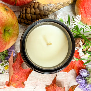 Autumn Spice Candle - Jar Candle with Pure Essential Oils - Container Candle