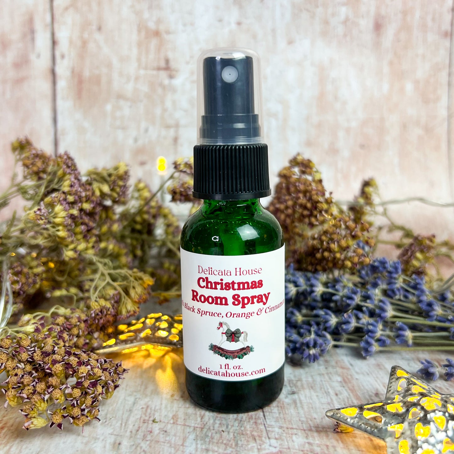 Christmas Room Spray - Holiday Room Spray - Aromatherapy Room Spray