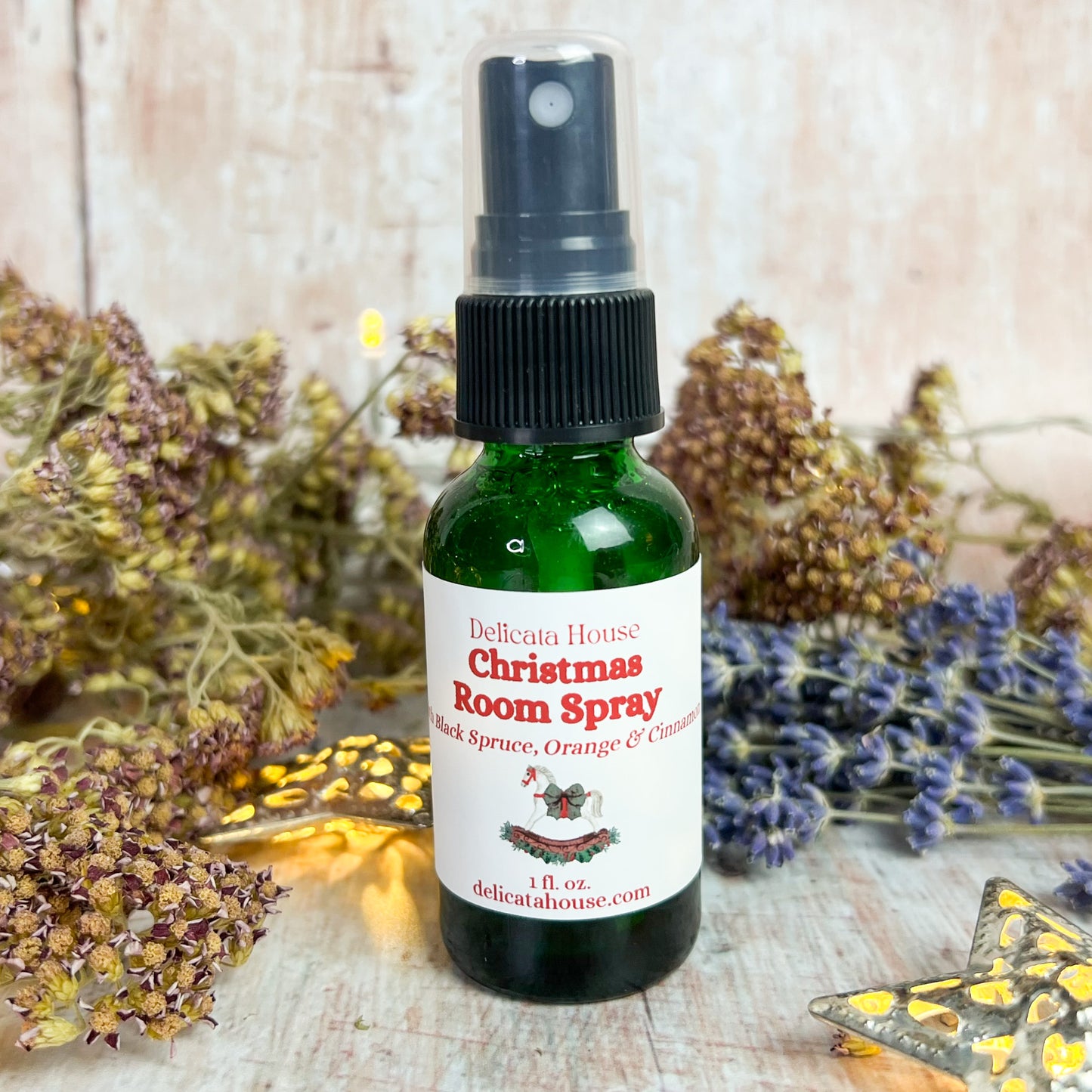 Christmas Room Spray - Holiday Room Spray - Aromatherapy Room Spray