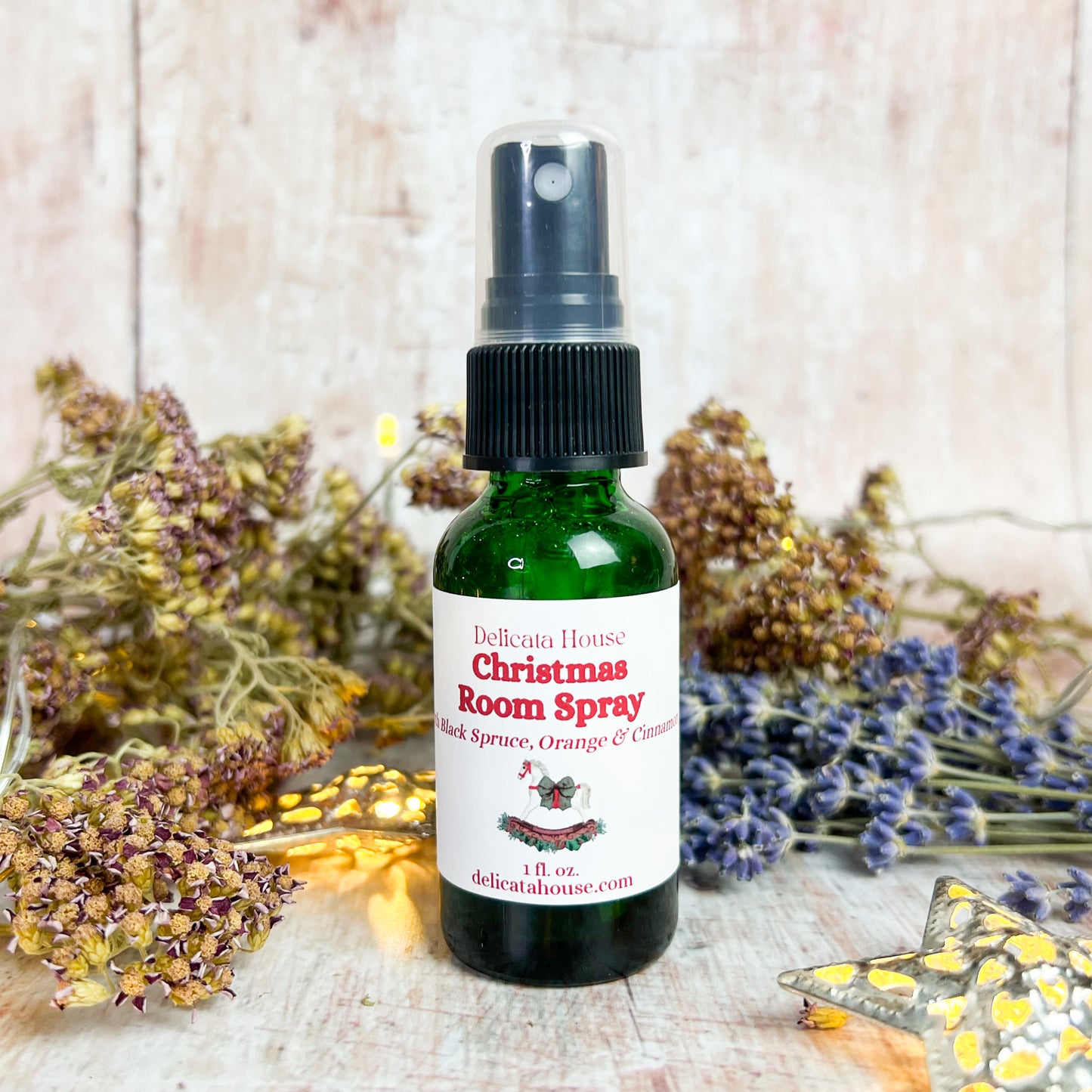 Christmas Room Spray - Holiday Room Spray - Aromatherapy Room Spray