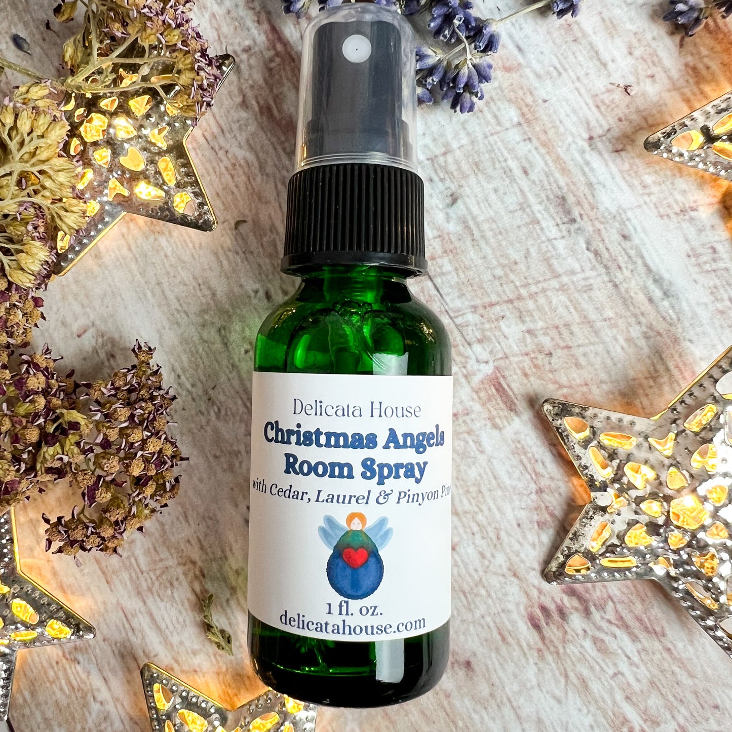 Christmas Angels Room Spray - Holiday Room Spray - Aromatherapy Room Spray