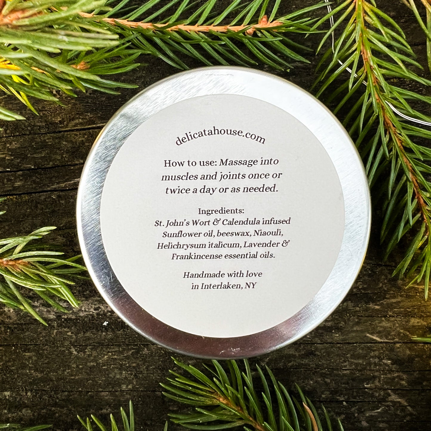 St. John's Wort Comfort Balm 2oz. - Relief for Sore Muscles & Stiff Joints - Muscle Rub - Pain Relief Balm - Sore Muscle Rub - Joint Balm