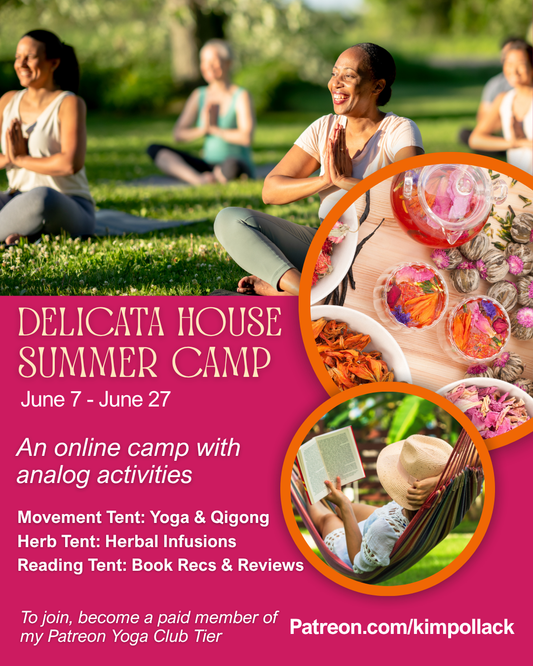 Delicata House Summer Camp: an online camp with analog activities (on Patreon), June 7-June 27, 2026