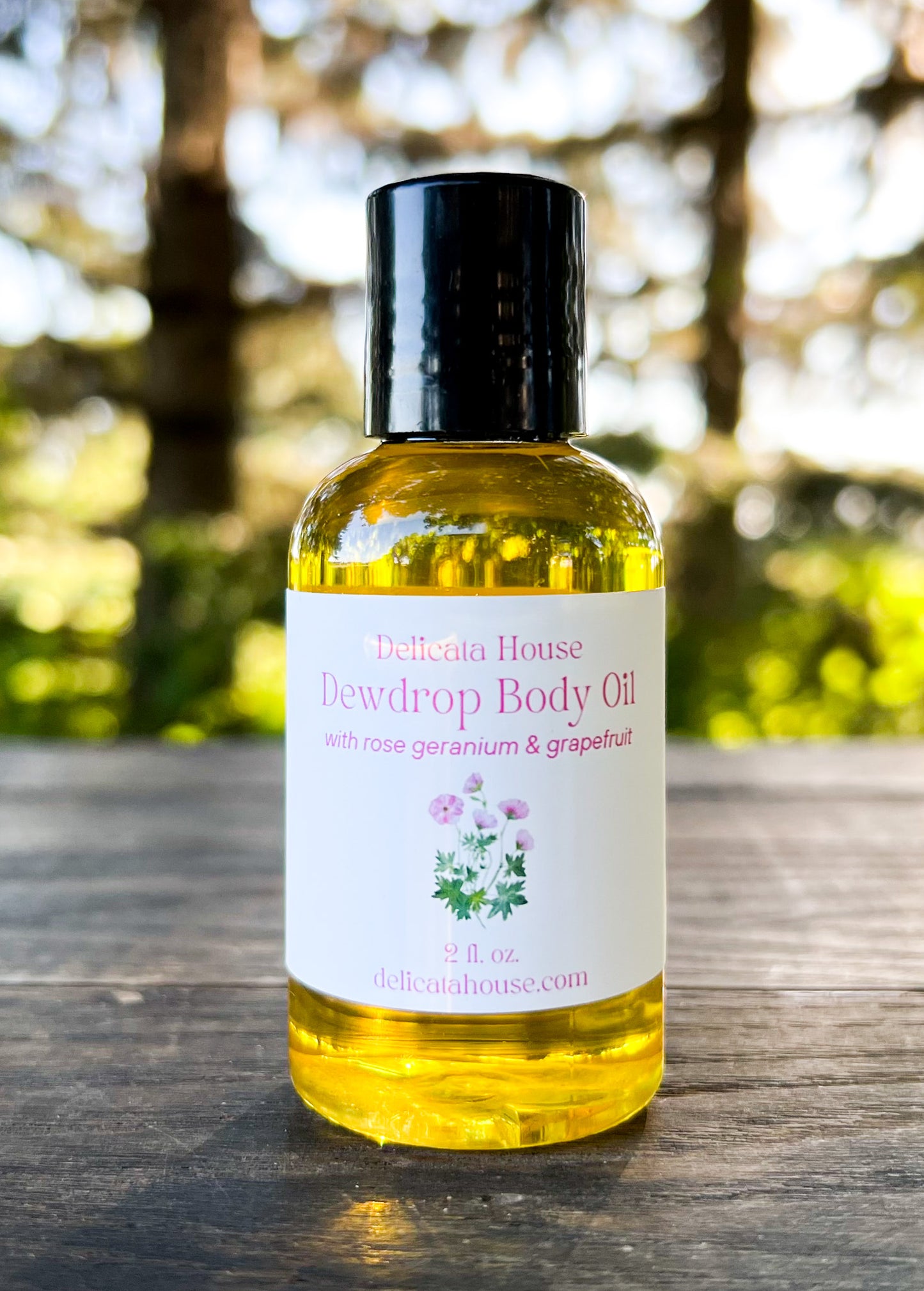 Dewdrop Body Oil - Summer Herbal Body Oil - Moisturizing & Replenishing Body oil