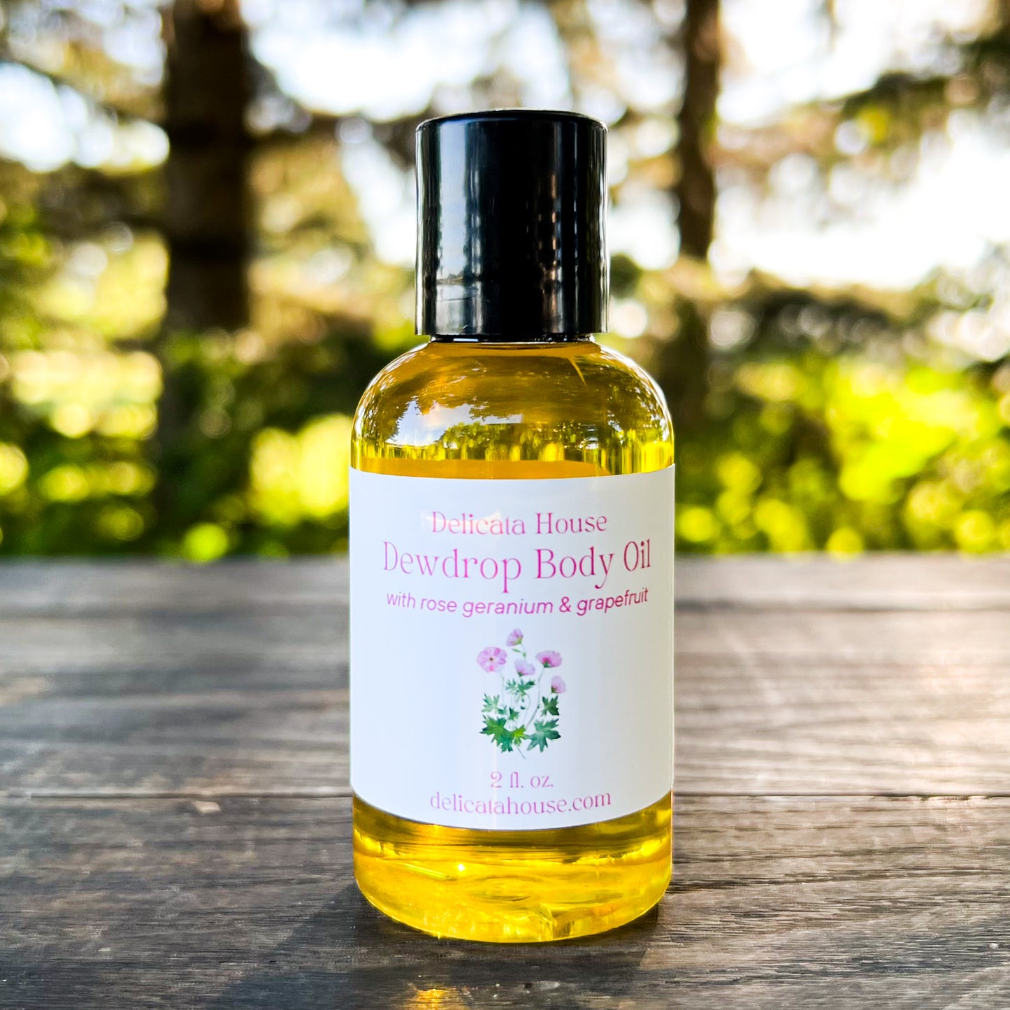 Dewdrop Body Oil - Summer Herbal Body Oil - Moisturizing & Replenishing Body oil