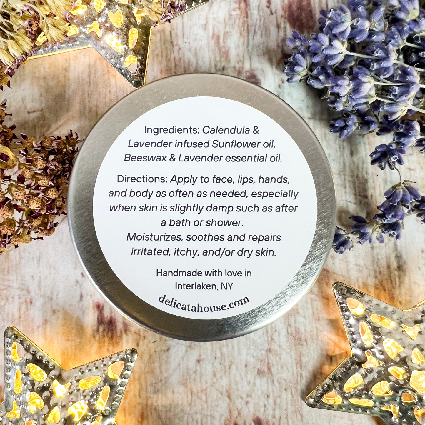 Lavender and Calendula Everything Balm - Moisturizer, Skin Soother, Wound Healer, Pain Reliever