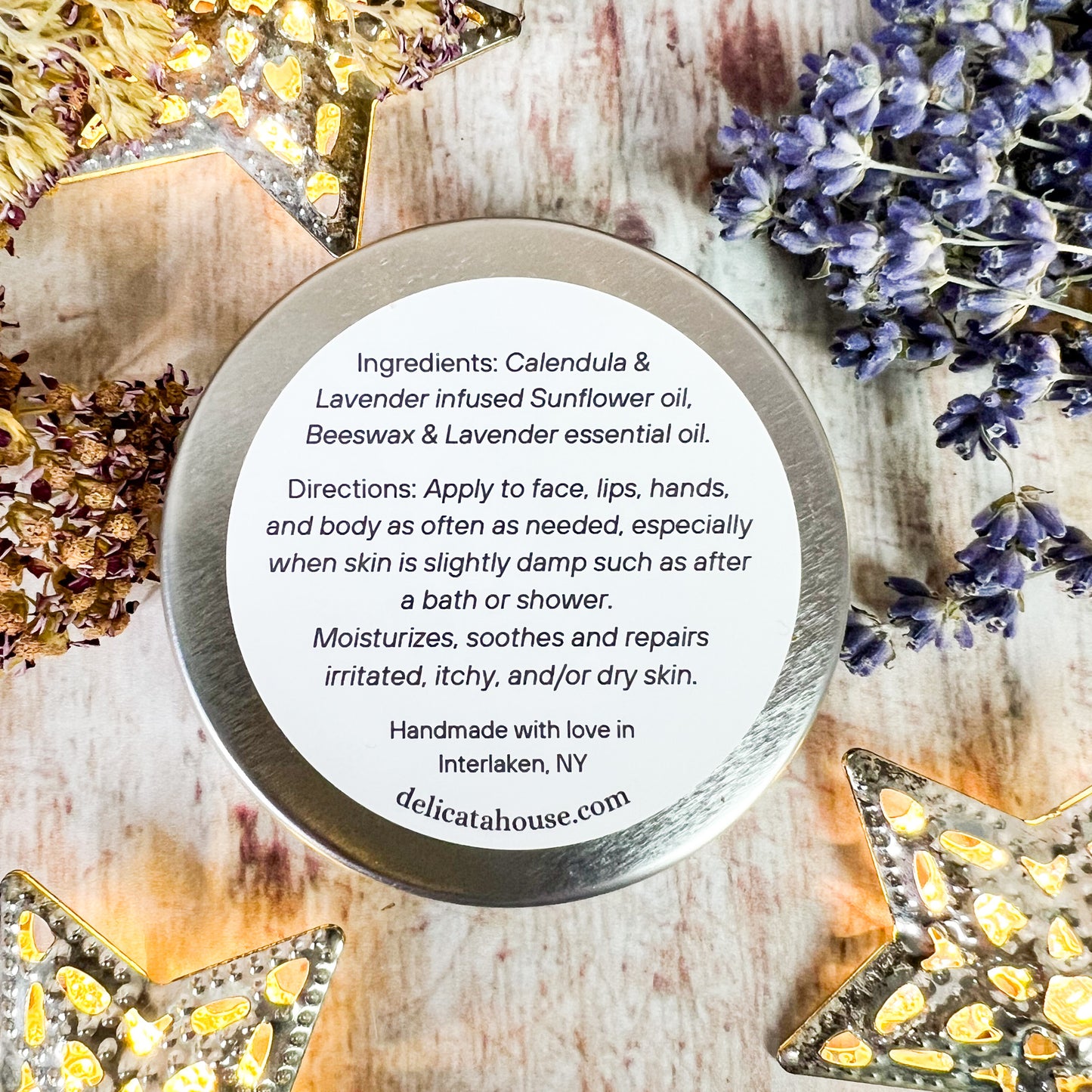 Lavender and Calendula Everything Balm - Moisturizer, Skin Soother, Wound Healer, Pain Reliever