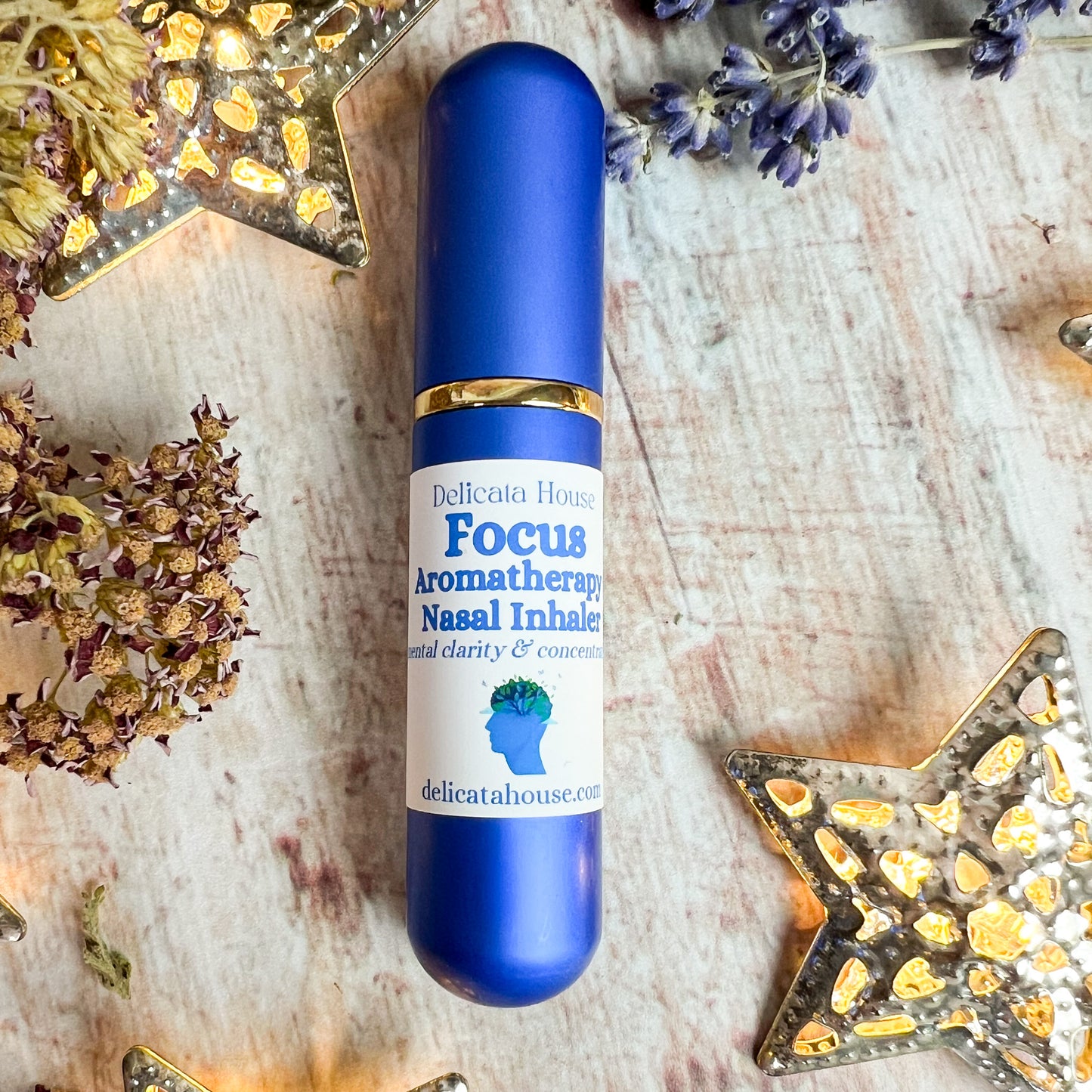 Focus Aromatherapy Nasal Inhaler - Aromatherapy for Focus and Mental Clarity