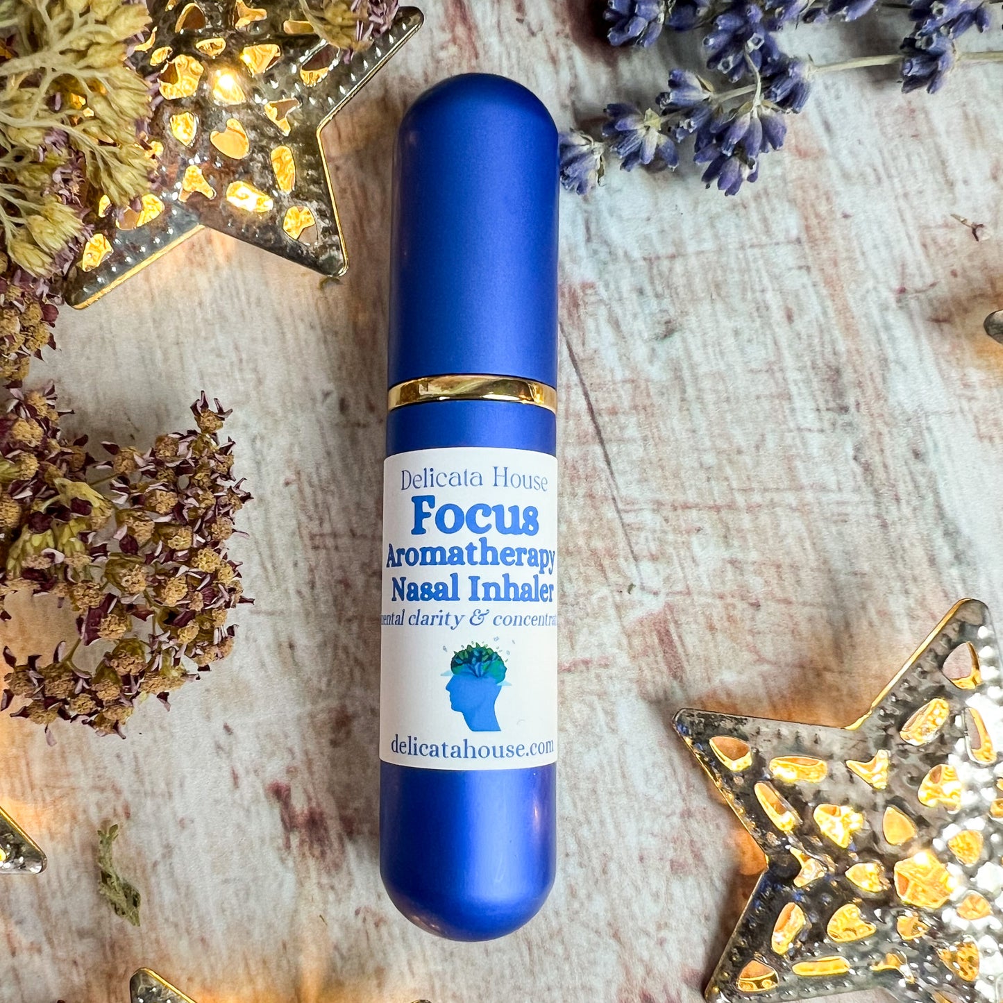 Focus Aromatherapy Nasal Inhaler - Aromatherapy for Focus and Mental Clarity