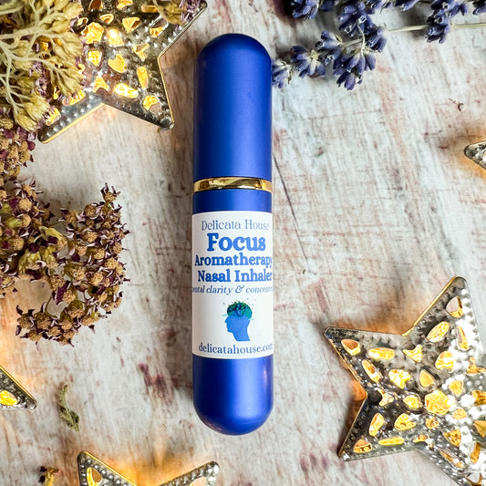 Focus Aromatherapy Nasal Inhaler - Aromatherapy for Focus and Mental Clarity