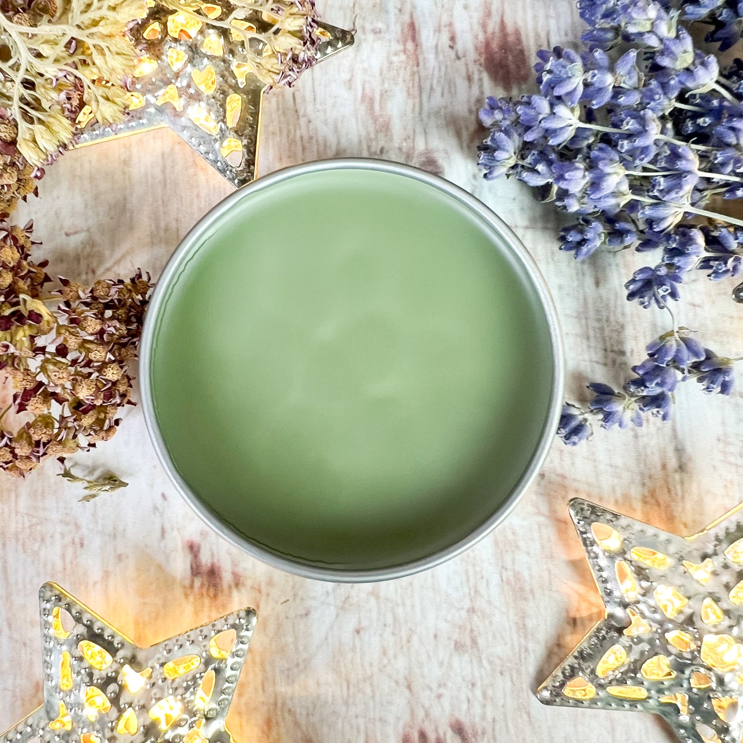 Garden Fairy Healing Hand Salve - with Calendula & Lavender Infused herbal oil, Tamanu oil, Blue Tansy, German Chamomile