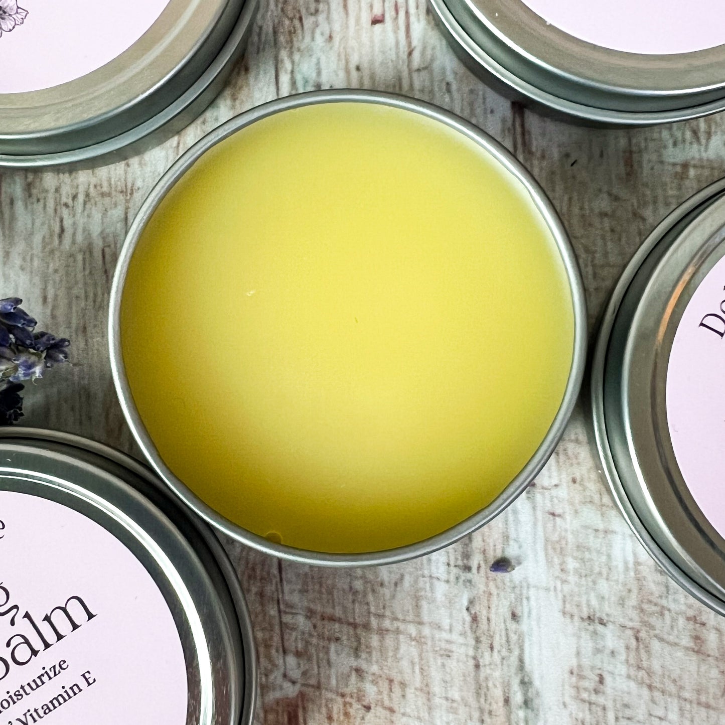 Healing Hand Balm - 2 oz. - Balm for Dry, Chapped Skin - Moisturizing Hand Balm - with Argan Oil + Vitamin E, Carrot Seed, Frankincense, and Rose Geranium Essential Oils