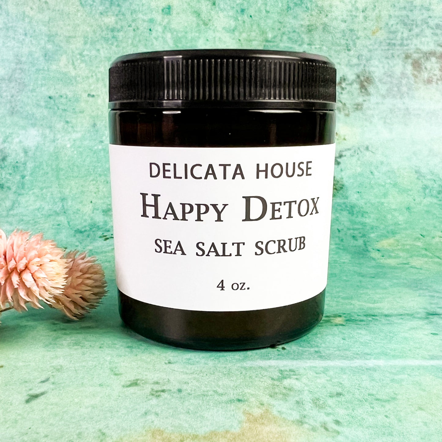 Happy Detox Sea Salt Scrub - Aromatherapy Salt Scrub