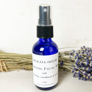 Hydrating Facial Mist with Chamomile, Cornflower & Neroli - Facial Toner - Moisturizing Face Toner