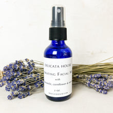 Load image into Gallery viewer, Hydrating Facial Mist with Chamomile, Cornflower &amp; Neroli - Facial Toner - Moisturizing Face Toner