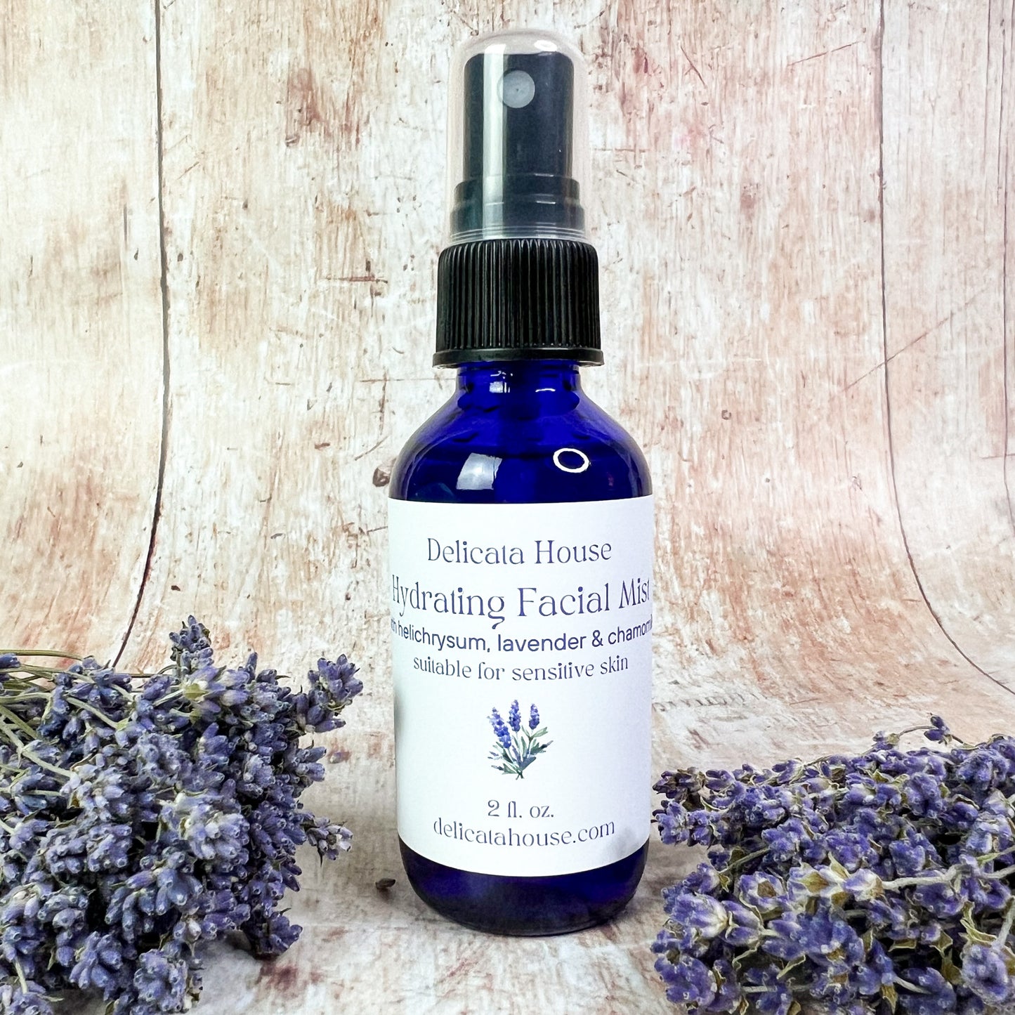 Hydrating Facial Mist with Chamomile, Cornflower & Neroli - Facial Toner - Moisturizing Face Toner