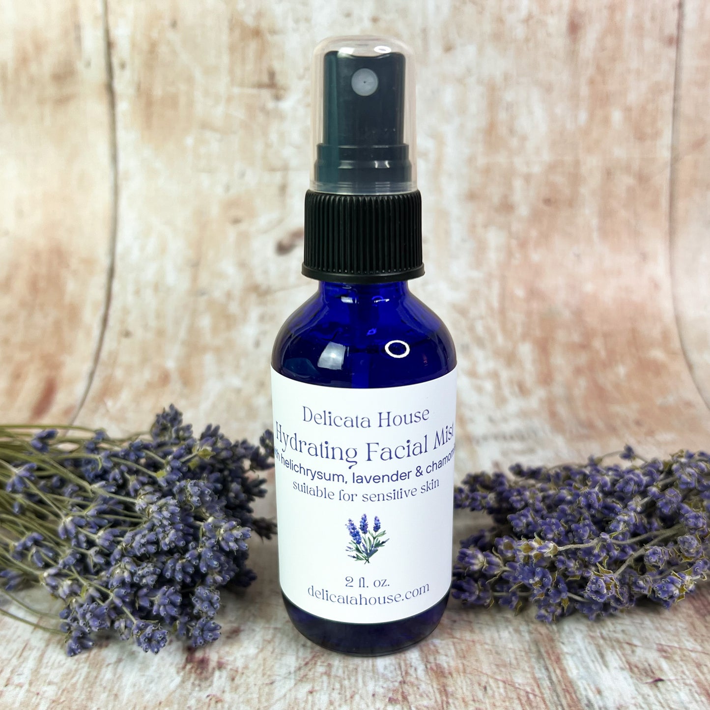 Hydrating Facial Mist with Chamomile, Cornflower & Neroli - Facial Toner - Moisturizing Face Toner