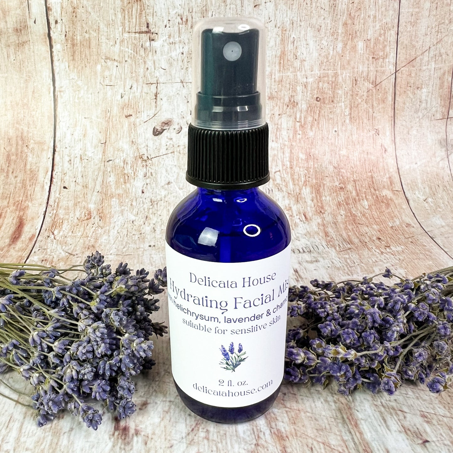 Hydrating Facial Mist with Chamomile, Cornflower & Neroli - Facial Toner - Moisturizing Face Toner