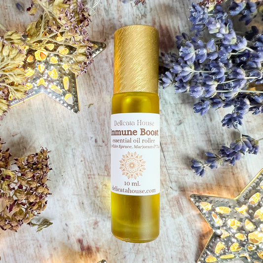 Immune Boost Roller - Aromatherapy Blend for Immune Support - Wellness Support Roller