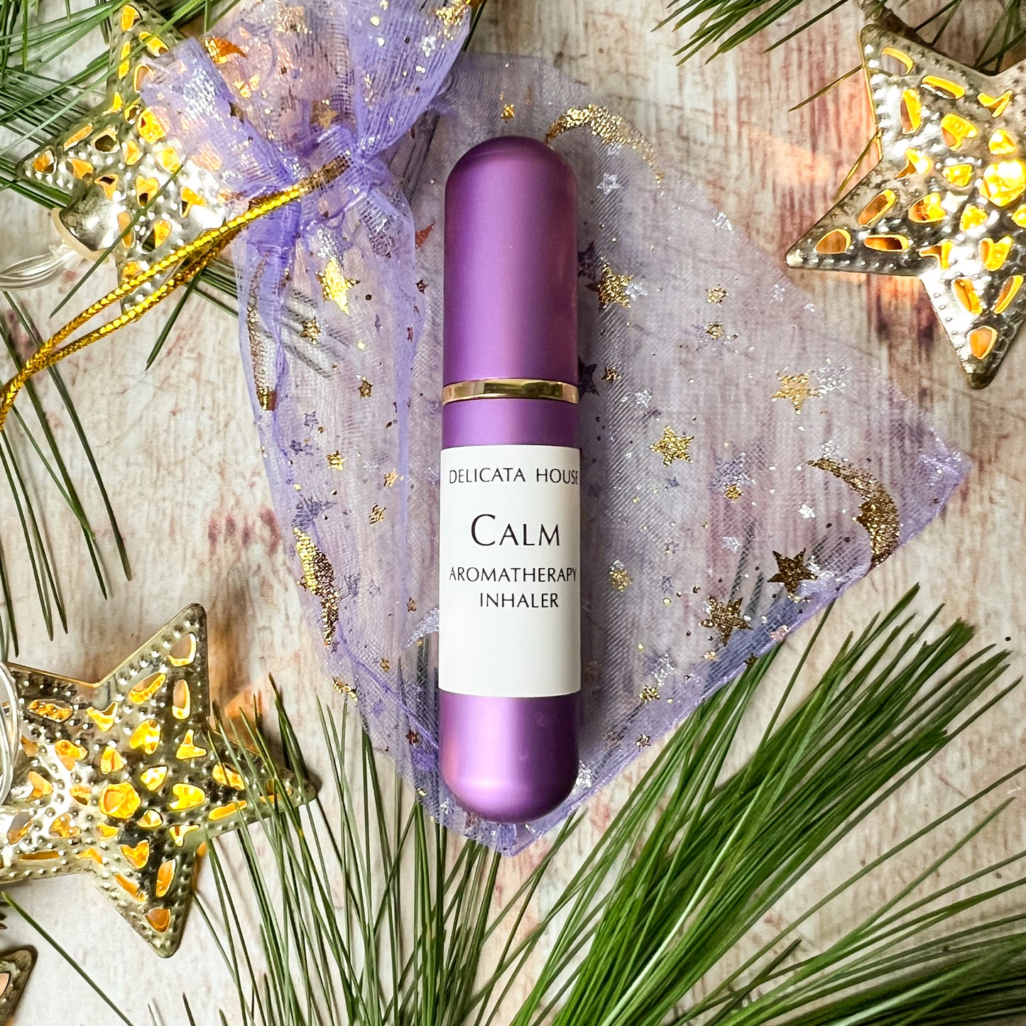 Calm Aromatherapy Nasal Inhaler - Aromatherapy for Calm, Stress Relief & Relaxation