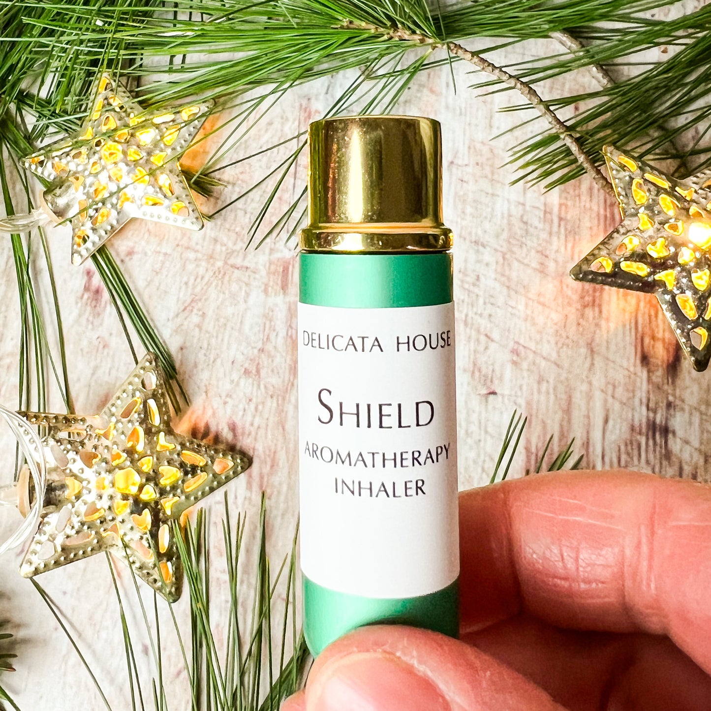 Shield Aromatherapy Nasal Inhaler - Aromatherapy for Immune Support and Respiratory Wellness