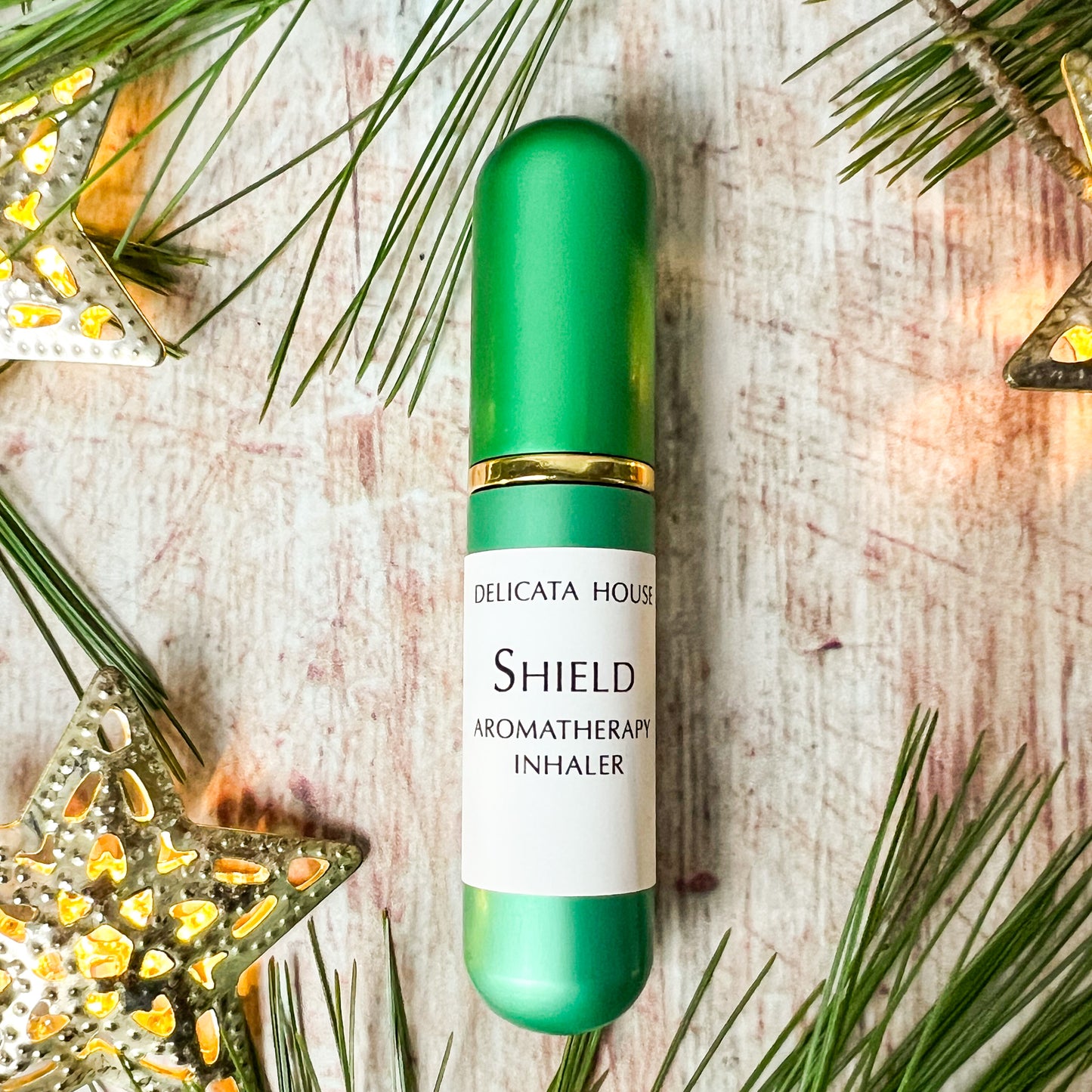Shield Aromatherapy Nasal Inhaler - Aromatherapy for Immune Support and Respiratory Wellness