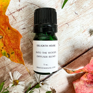 Into the Woods Diffuser Blend - Woodsy and Spicy Aromatherapy - Immune Support Aromatherapy