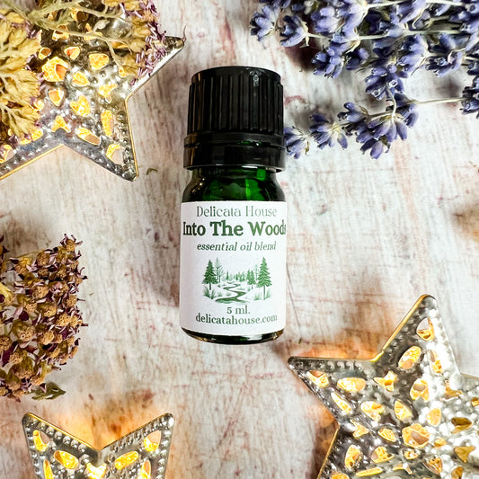 Into the Woods Diffuser Blend - Woodsy and Spicy Aromatherapy - Immune Support Aromatherapy