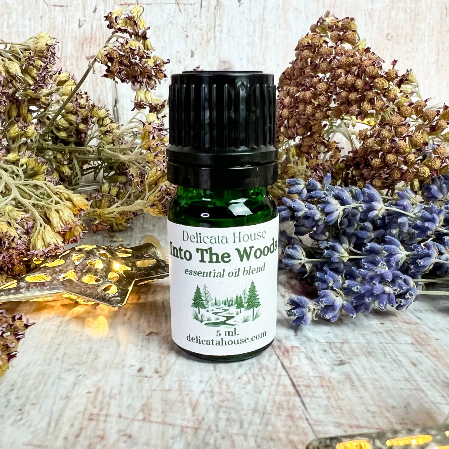 Into the Woods Diffuser Blend - Woodsy and Spicy Aromatherapy - Immune Support Aromatherapy