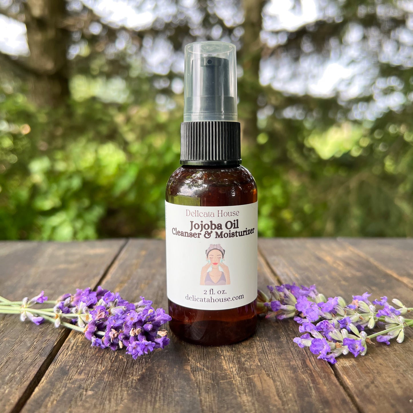 Jojoba Facial Cleanser - Jojoba Cleansing Oil - Hydrating Jojoba Oil Cleanser - Clean Beauty
