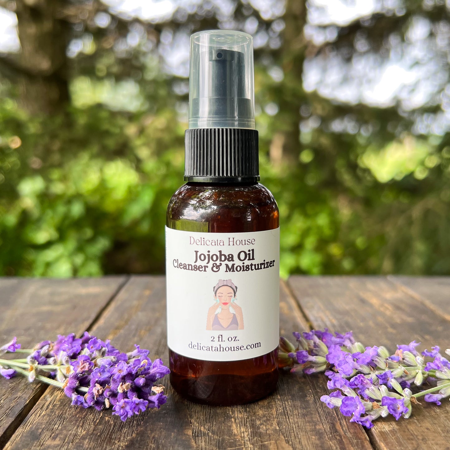 Jojoba Facial Cleanser - Jojoba Cleansing Oil - Hydrating Jojoba Oil Cleanser - Clean Beauty