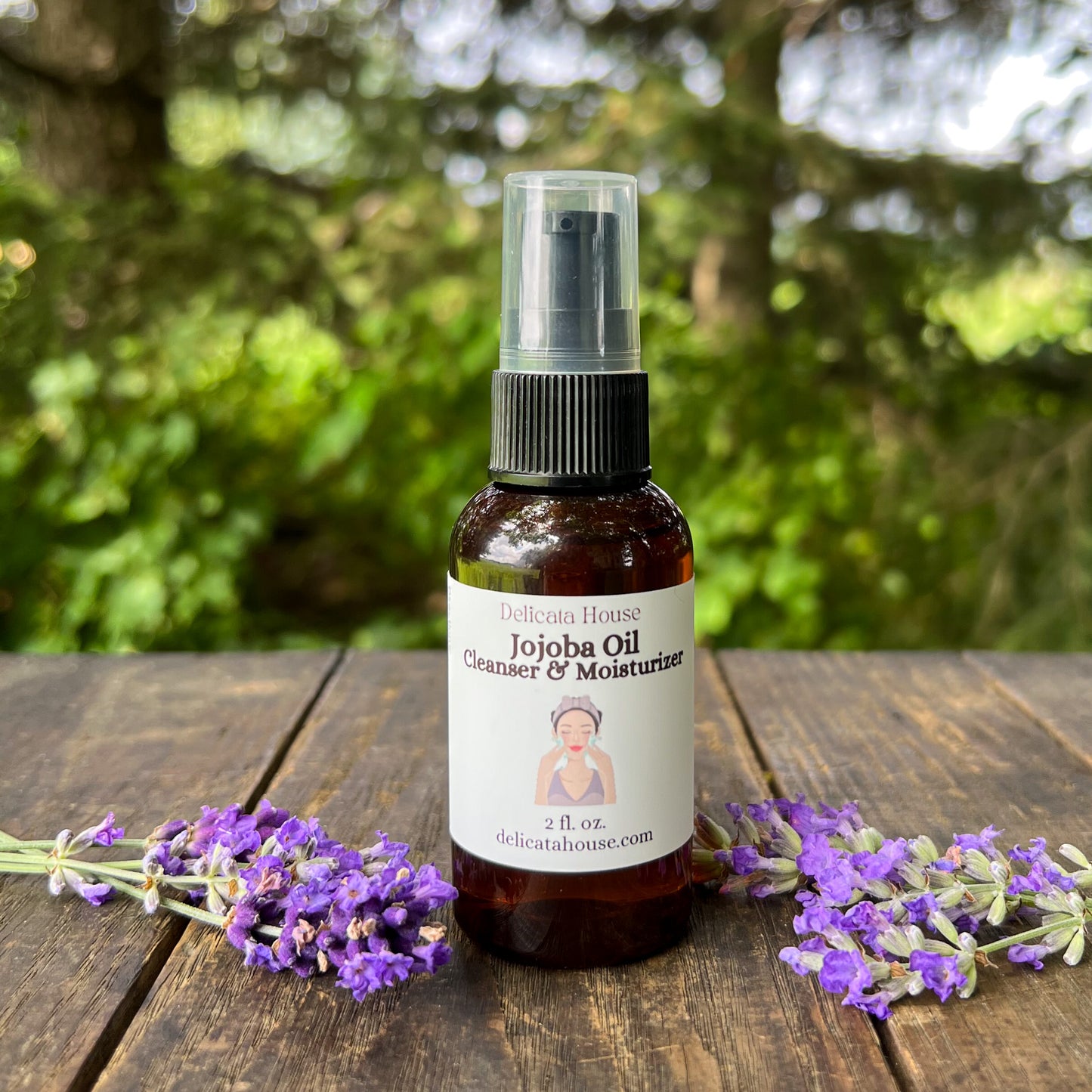 Jojoba Facial Cleanser - Jojoba Cleansing Oil - Hydrating Jojoba Oil Cleanser - Clean Beauty