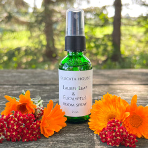 Laurel Leaf & Eucalyptus Room Spray - Minty & Fresh Room Spray