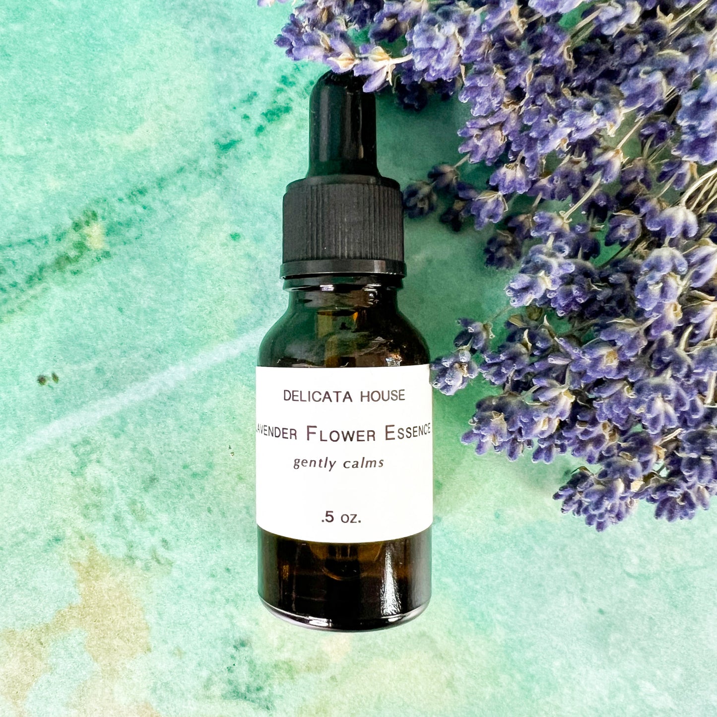 Flower Essence - Lavender Flower Essence - Lavender Flower Remedy - Third Eye Chakra Support - Crown Chakra Support - Calming Flower Support
