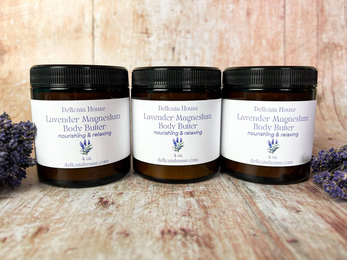 Lavender Magnesium Body Butter - Magnesium Cream - Calming Body Butter - For Restless Legs