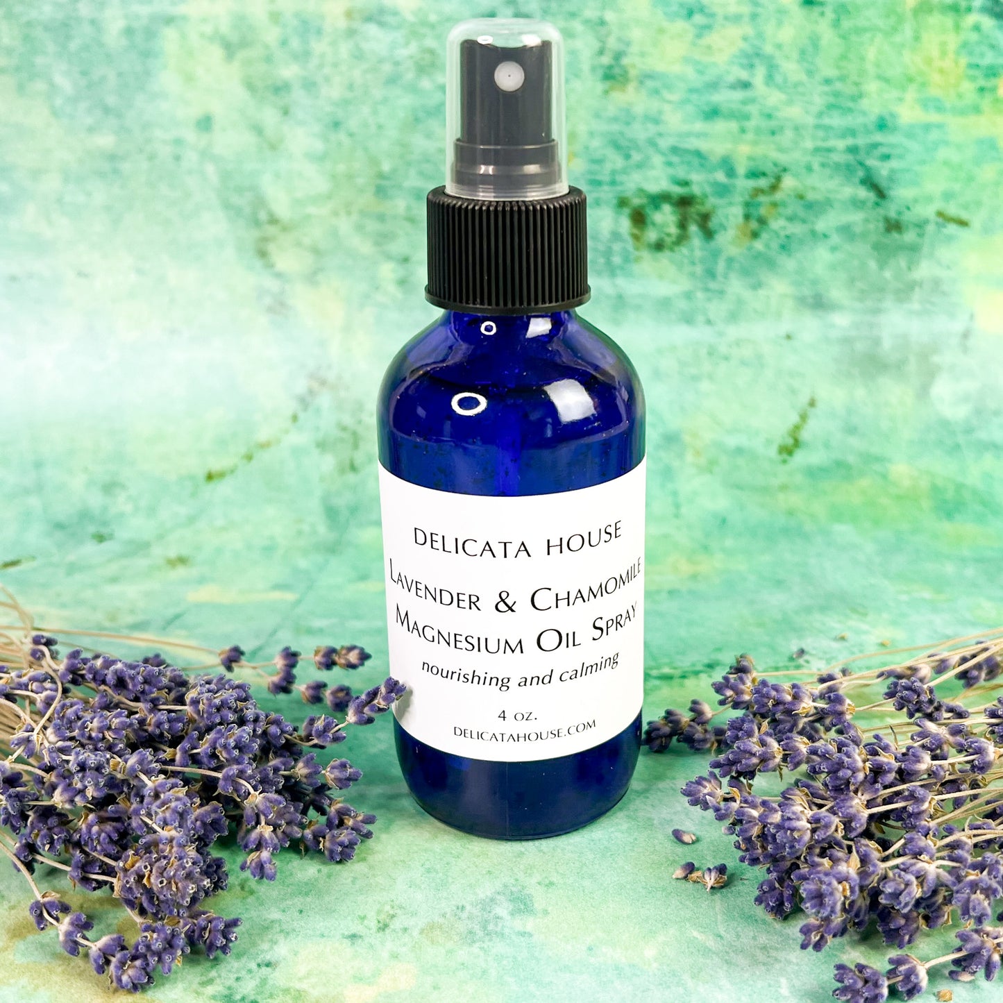 Lavender & Chamomile Magnesium Oil Spray - Magnesium Spray - Natural Sleep Aid