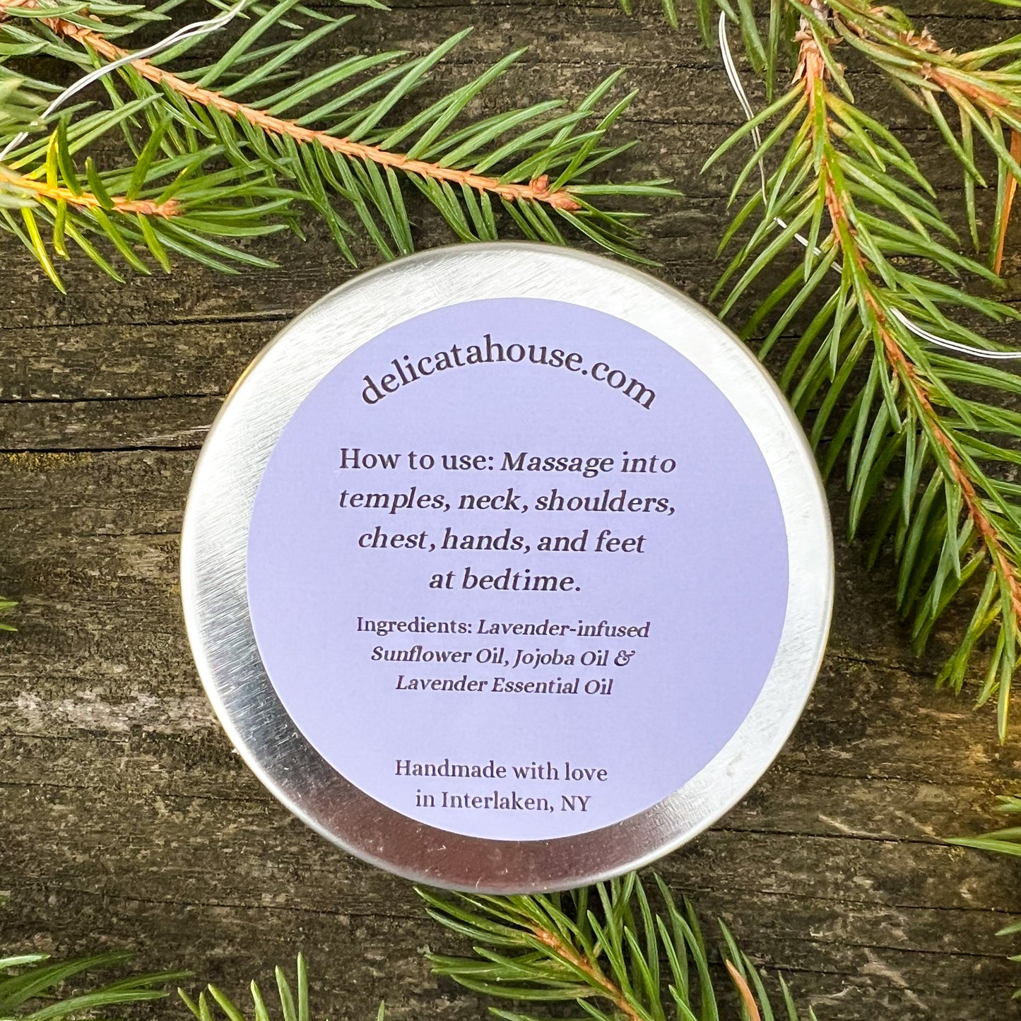 Lavender Sleep Balm - Lavender Balm for Sleep - Natural Sleep Aid - Natural Sleep Support - Aromatic Sleep Balm - Aromatherapy Sleep Support