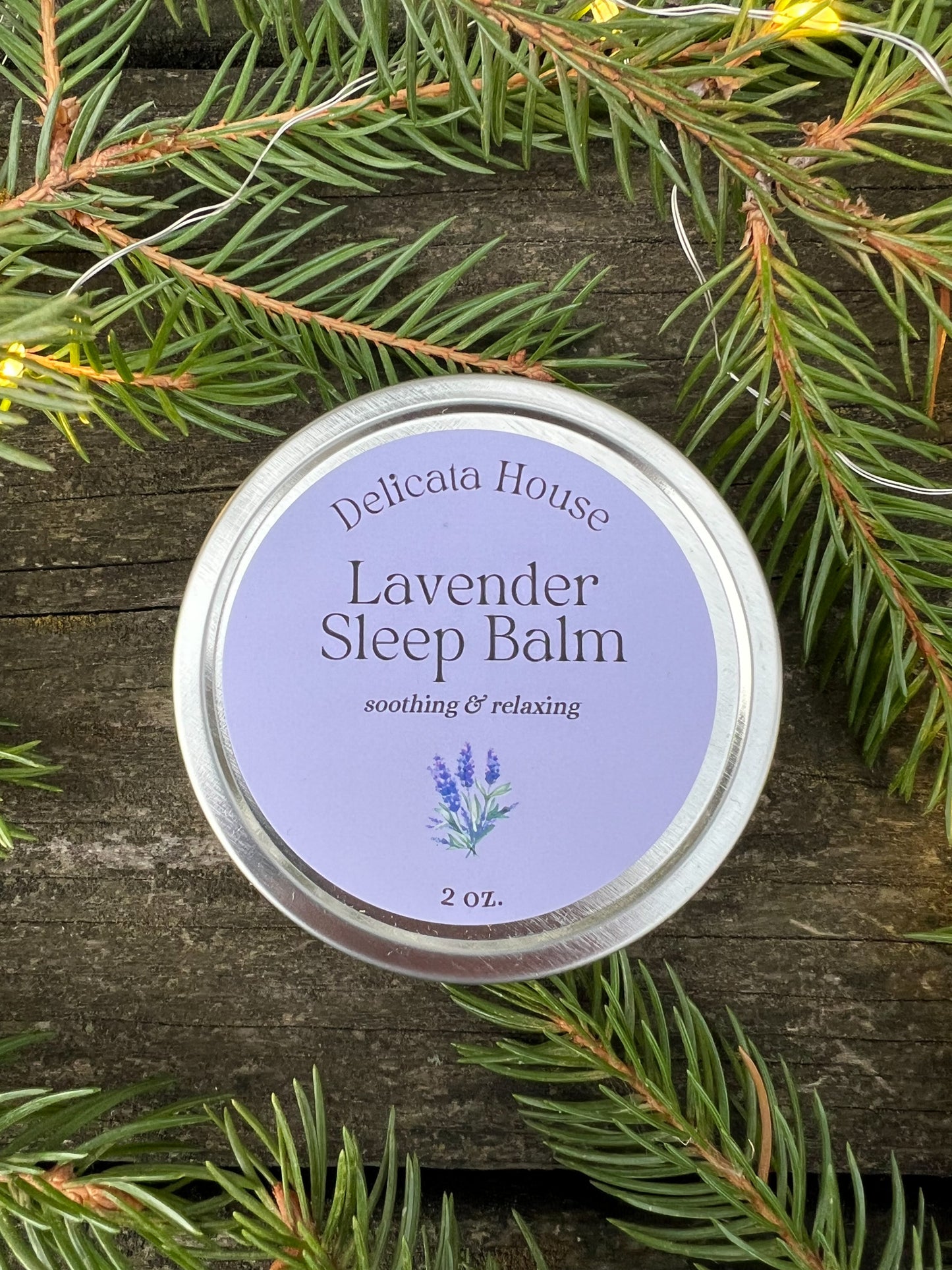 Lavender Sleep Balm - Lavender Balm for Sleep - Natural Sleep Aid - Natural Sleep Support - Aromatic Sleep Balm - Aromatherapy Sleep Support