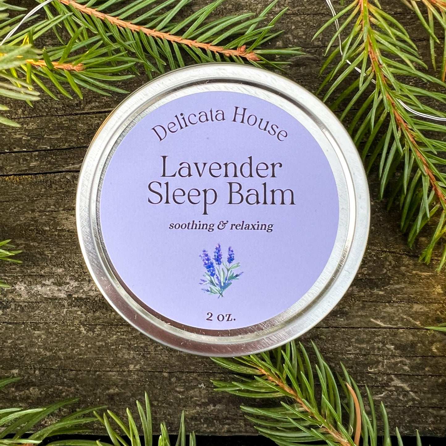 Lavender Sleep Balm - Lavender Balm for Sleep - Natural Sleep Aid - Natural Sleep Support - Aromatic Sleep Balm - Aromatherapy Sleep Support
