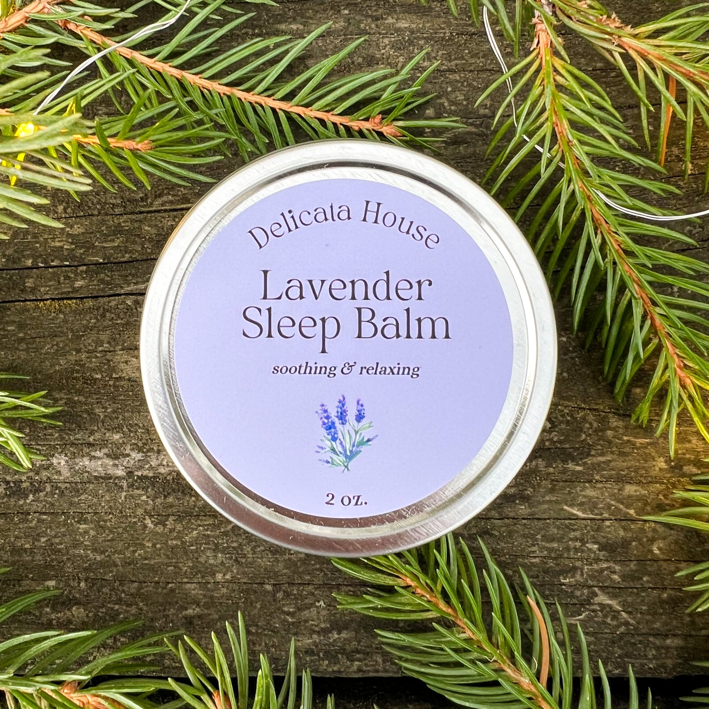 Lavender Sleep Balm - Lavender Balm for Sleep - Natural Sleep Aid - Natural Sleep Support - Aromatic Sleep Balm - Aromatherapy Sleep Support